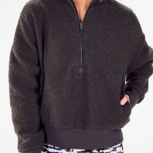 Fabletics Women's Gray Zip-Up Jacket